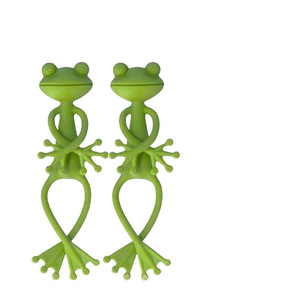 Nouveau support de <span class=keywords><strong>plante</strong></span> <span class=keywords><strong>grimpante</strong></span> en plastique en forme de grenouille pour décoration de jardin extérieur, style moderne simple, emballage en boîte carrée - Product Image 5