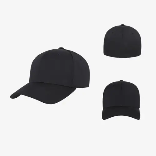 High Quality 6 panel hat 3D embroidery POLYESTER baseball CAP custom yupoong snapback flex fit caps hat for men