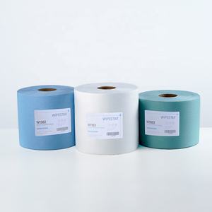 Hot Sales Economy Typ Cellulose Polyester Hoch leistungs tücher Vliesstoffe Reinigungs tuch Roll Shop Handtücher Industrielle Reinigungs tücher - Product Image 1