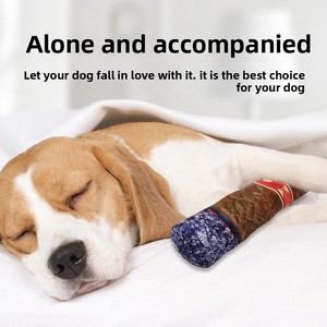 Divertido Juguete para Perros con Forma de Cigarro, Juguete de Peluche con Sonido para Jugar e Interactuar con Mascotas - Product Image 4