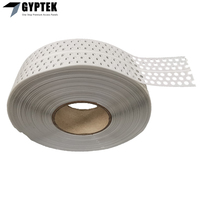 Bande de protection d'angle autocollante en PVC perforé pour plaques de plâtre