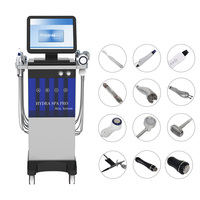 Appareil de soin du visage Hydra 14 en 1, machine de beauté Hydrafacy, machine d'hydrodermabrasion, nettoyant pour le visage Hydro Aqua Peeling