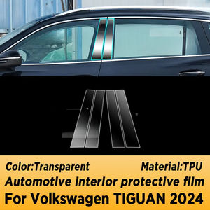 Pour <span class=keywords><strong>VOLKSWAGEN</strong></span> TIGUAN 2024 panneau écran de Navigation automobile intérieur Film de protection anti-rayures autocollant - Product Image 4