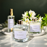 AIKUN Source Factory, boîte cadeau sur mesure, diffuseur de parfum en rotin naturel longue durée, ensemble de bougies parfumées de luxe