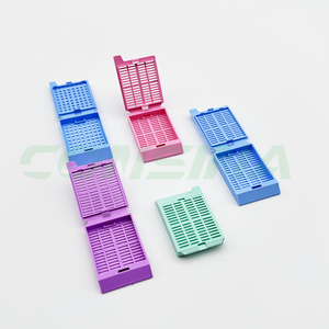 Hochwertige Labor-Einweg-Kassetten aus buntem Kunststoff zur Gewebeneinbettung für die Histologie - Product Image 2