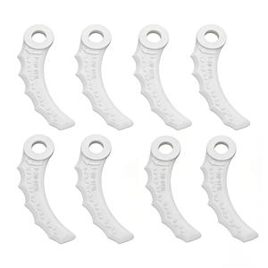 Lot de 8 lames de rechange en plastique pour tondeuse robotisée 198426-9 184L DUR187U DUR189 DUR190L DUR190U DUR191L DUR191U DUR364L - Product Image 1