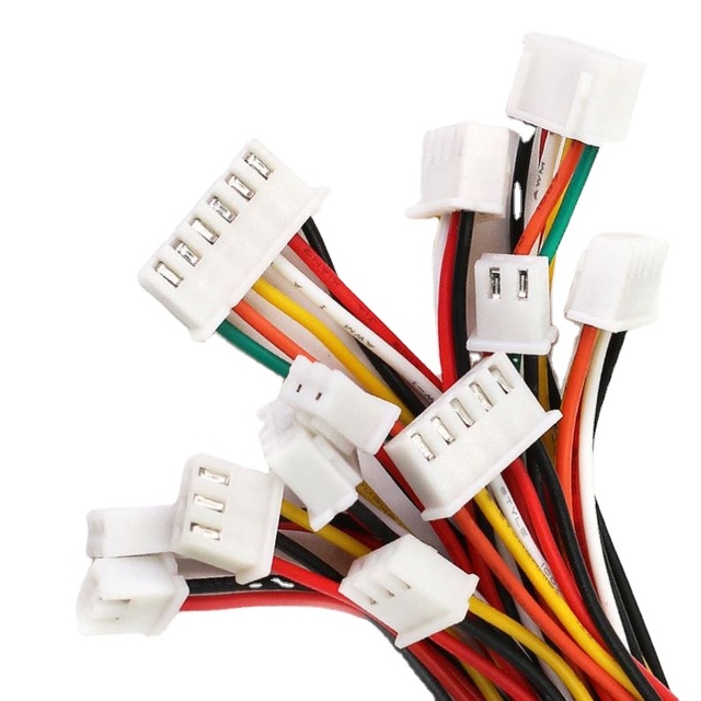 Custom JST ZH PH EH XH 1.0 1.25 1.5 2.0 2.54mm Pitch 2/3/4/5/6 Pin jst connector cable assembly