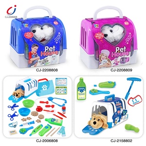 <span class=keywords><strong>Kit</strong></span> de médico para niños, conjunto de Juguetes Para el cuidado de mascotas, mochila, Doctor, 34 Uds. - Product Image 6