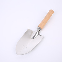 Kit di Attrezzi da Giardinaggio Fai-da-Te in Acciaio Inox con Manico in Legno e Lama da 8cm OEM
