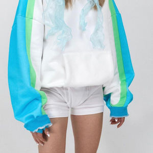 Sweat à capuche <span class=keywords><strong>pour</strong></span> homme en couleurs contrastées, poids lourd, couleur unie, sweat à capuche oversize <span class=keywords><strong>pour</strong></span> homme, sweat à capuche uni <span class=keywords><strong>pour</strong></span> homme - Product Image 4