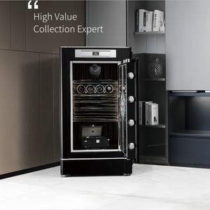 Embers Cajas fuertes enrolladoras <span class=keywords><strong>de</strong></span> reloj <span class=keywords><strong>de</strong></span> lujo <span class=keywords><strong>de</strong></span> gama alta con interiores y colores personalizados Gamuza <span class=keywords><strong>de</strong></span> Súper Fibra - Product Image 6