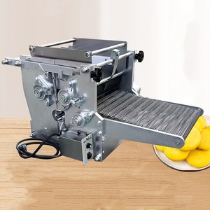 Machine à fabriquer des tortillas de maïs commerciales entièrement automatique en acier inoxydable 304, à moteur, avec épaisseur réglable, 30 pièces/min - Product Image 6