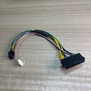 Câble d'adaptation d'alimentation Cantell 30 cm ATX 24 broches vers 6 broches pour carte mère <span class=keywords><strong>HP</strong></span> Serveur <span class=keywords><strong>Z220</strong></span> Z230 SFF <span class=keywords><strong>Workstation</strong></span> Noir - Product Image 4