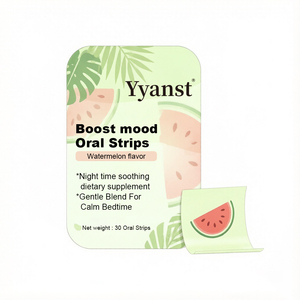 Bandes Orales Éclaircissantes Goût Pastèque – Apaisement Doux pour la Nuit – Films Alimentaires Relaxants pour le Sommeil – 30 Sachets OEM/ODM - Product Image 1