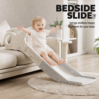 Faltbare Kinder-Bettseitenschiebe für drinnen, tragbare Kleinkind-Spielrutsche für Schlafzimmer, Sofa, Bett, Fensterbank, Zuhause