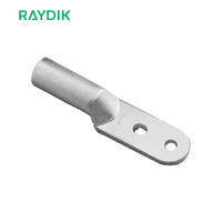 35 50 70 95 120 150 185 240 300 400 500 Sq mm Double Trou Câble Aluminium Sertissage Batterie Câble Joint Cosses