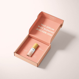 <span class=keywords><strong>Scatole</strong></span> di Spedizione Personalizzate all'Ingrosso con Logo, <span class=keywords><strong>Scatole</strong></span> di Carta Riciclabile in Cartone Ondulato per Imballaggio Cosmetici con Inserto in Carta - Product Image 1