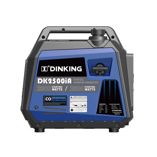 Dinking DK2500iSA Best Sale Petrol Emergency Generator Portable Dual Fuel 2.5KW Max.2.8KW Gasoline Inverter Power Generator