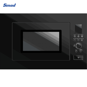 Four à micro-ondes électronique intégré noir de 23 L avec - Product Image 4