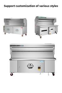 รถเข็นย่างแบบเคลื่อนที่ทำจากสแตนเลสสำหรับร้านอาหารในโรงแรม - Product Image 5