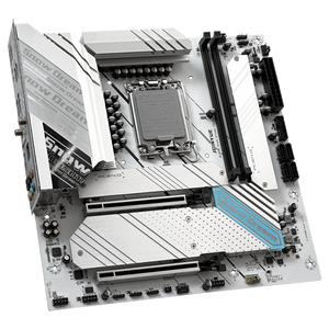 เมนบอร์ด New Jingyue B760M D5 Snow Dream ARGB DDR5 M ATX รองรับซ็อกเก็ต LGA1700 ความจุแรม 96GB สำหรับเดสก์ท็อป รองรับหน่วยความจำ DDR5 - Product Image 4