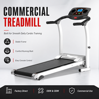 Tapis de Course Électrique Pliable Direct Usine, Machine de Marche Plate Silencieuse avec Écran LED, Équipement de Fitness à Domicile pour Perte de Poids, 150kg