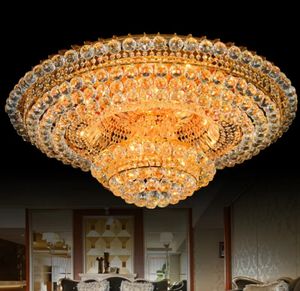 Nueva llegada lámpara colgante de lujo bola de cristal candelabro redondo LED Luz de techo para sala de estar - Product Image 3