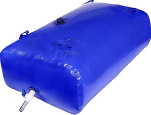 خزان مياه مرن قابل للطي ومحمول مطلي بمادة PVC، خزان تخزين مناسب للبيوت الزراعية المحمية مصنوع بتقنية النسيج المحبوك - Product Image 3