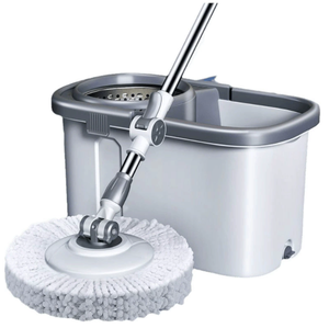 Hot Sale Wholesale Magic <b>Mop</b> 360 Degree Spin Rotating with Extensible Steel Handle Custom Logo - Product Image 2