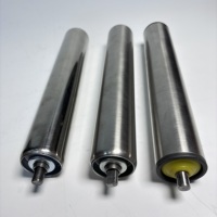 Nouveaux rouleaux de guidage en acier inoxydable galvanisé avec roues dentées en caoutchouc/acier pour lignes de production, personnalisables