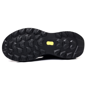 Chaussures <span class=keywords><strong>de</strong></span> course pour hommes, entièrement noires, avec système <span class=keywords><strong>de</strong></span> laçage à boucle rotative, baskets athlétiques, chaussures <span class=keywords><strong>de</strong></span> marche légères, chaussures <span class=keywords><strong>de</strong></span> sport amortissantes - Product Image 3
