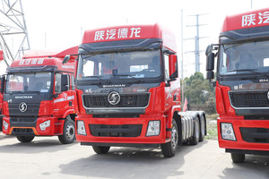 Camions tracteurs diesel 10 roues Shacman X5000 500HP 6X4 pour conteneurs, vente chaude - Product Image 4