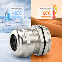 Presse-étoupe industriels en laiton Hoonsun IP68 avec certification RoHS et modèles M12-M63