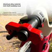 Verrou de guidon de haute qualité, antivol, pour frein et accélérateur, portable, pour véhicules électriques, motos, accessoires de conduite