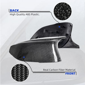 Accesorios exteriores automotrices de fibra de carbono cubiertas de espejo retrovisor de fibra de carbono para <span class=keywords><strong>MRD</strong></span> para Infiniti Q50 Q60 V2 M - Product Image 6