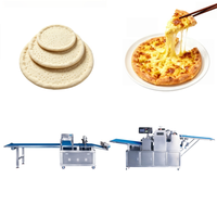 Ligne de production automatique de pizzas Seny SY-860, machine à fabriquer des bases de pizzas, machine à former des pizzas à haute productivité