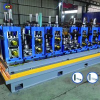 Nouvelle ligne de production automatique de tubes en acier pour la fabrication de tuyaux et machine à souder HF avec composant de moteur central