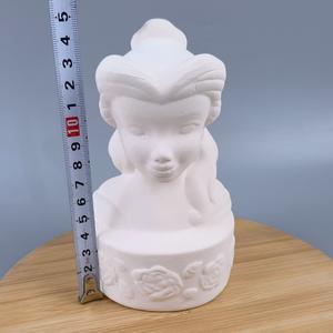 Hucha de cerámica DIY con grafiti, adornos de unicornio de arcilla de <span class=keywords><strong>plastilina</strong></span> de 12 Colores, pintura en blanco Lisa para niños - Product Image 5