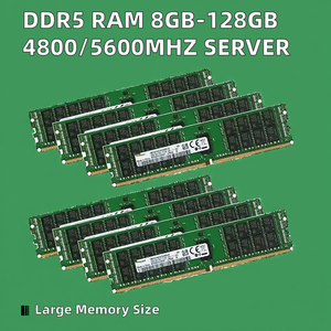 Memoria RAM para Servidor DDR5 de 64 GB REG ECC, 3200 MHz/2933 MHz/2666 MHz/2400 MHz/2133 MHz, Compatible con R760 H13DSH H13SSW Mz73-LM0 X13DEI X13SEI-TF - Product Image 2