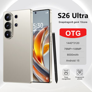 Smartphone 2026 Smart 5G S26 Ultra con Gran Memoria de 16GB+1TB, Desbloqueado, Doble SIM, Doble Modo de Espera, Pantalla de 7.3 Pulgadas, Batería de 8000mAh, Teléfono para Negocios - Product Image 1