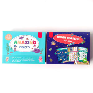 <span class=keywords><strong>Livre</strong></span> d'éveil réutilisable pour enfants <span class=keywords><strong>Livre</strong></span> de silence pour tout-petits Feutre personnalisé Éducatif interactif Préscolaire Bébé Éducation précoce <span class=keywords><strong>Livre</strong></span> de <span class=keywords><strong>labyrinthe</strong></span> effaçable - Product Image 6