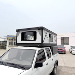 <span class=keywords><strong>Tente</strong></span> de toit rigide pliable pour pick-up, imperméable, en alliage d'aluminium, pour camping tout-terrain en extérieur - Product Image 4