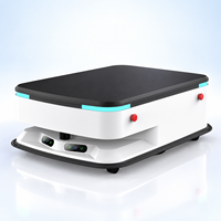 Châssis de robot mobile autonome avec SLAM laser pour la manutention des matériaux en usine