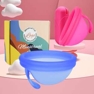 Furuize OEM Reutilizable 100% <span class=keywords><strong>Disco</strong></span> <span class=keywords><strong>menstrual</strong></span> de silicona de grado médico para mujeres - Product Image 1