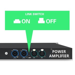 Amplificador de Sonido Profesional PAX4 Clase <span class=keywords><strong>D</strong></span> 1200W*4 de Alta Potencia, Amplificador de Potencia Digital Profesional de 4 Canales - Product Image 3