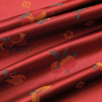 Tissu Jacquard Satiné Teint Fil à Fil Respirant Écologique Premium 100% Polyester 150D 200gsm Moyen pour Filles - Nouvelle Collection 2026 à Succès