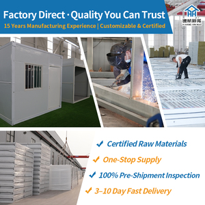 Chất lượng cao giá rẻ gấp container nhà 20ft prefab có thể gập lại container nhà prefab Bolt container nhà - Product Image 5