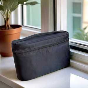 Canvas Oval Makeup <b>Storage</b> <b>Bag</b> Cotton Cosmetic <b>Storage</b> <b>Bags</b> <b>Large</b> Size Custom Durable Cosmetic Toiletry <b>Bag</b> for Women Men Travel - Product Image 6
