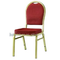 Chaise de banquet en aluminium empilable forte et bon marché Hotsale QL-D064