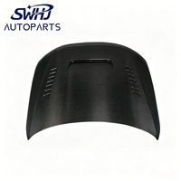 Capot avant en fibre de carbone pour Audi A4 S4 RS4 B8 berline 2008-2012, avec vis de fixation